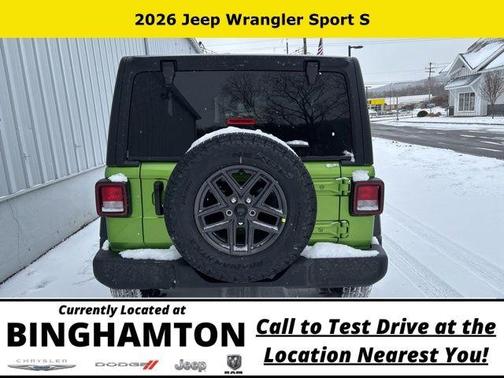 Mojito! Clearcoat 2026 Jeep Wrangler Sport