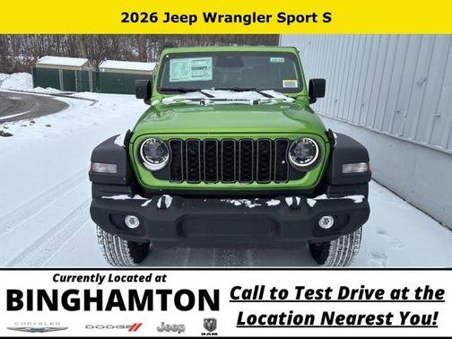 Mojito! Clearcoat 2026 Jeep Wrangler Sport