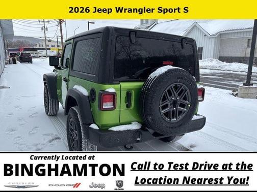 Mojito! Clearcoat 2026 Jeep Wrangler Sport