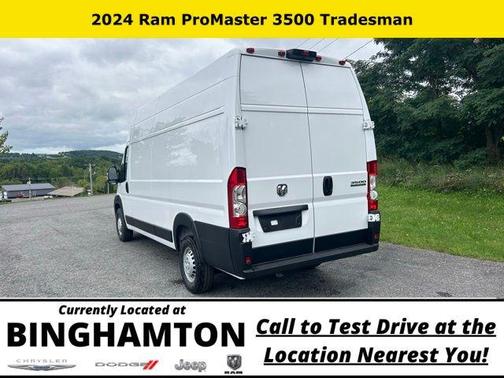 Bright White Clearcoat 2024 RAM ProMaster 3500 Base