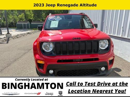 Colorado Red Clearcoat 2023 Jeep Renegade Altitude