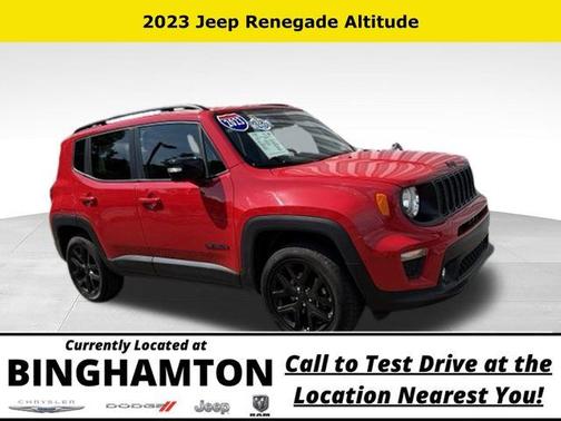Colorado Red Clearcoat 2023 Jeep Renegade Altitude
