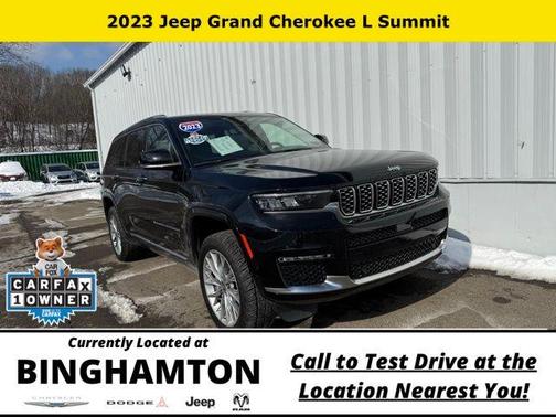 Diamond Black 2023 Jeep Grand Cherokee L Summit