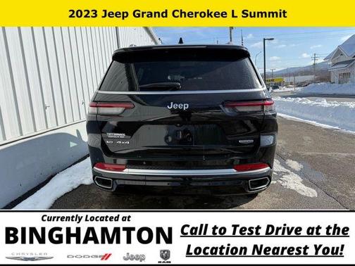 Diamond Black 2023 Jeep Grand Cherokee L Summit