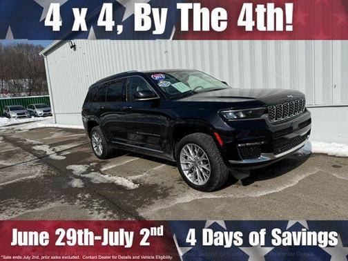 Diamond Black 2023 Jeep Grand Cherokee L Summit