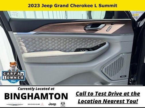 Diamond Black 2023 Jeep Grand Cherokee L Summit