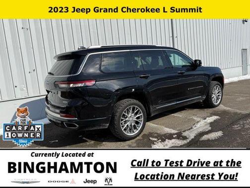 Diamond Black 2023 Jeep Grand Cherokee L Summit