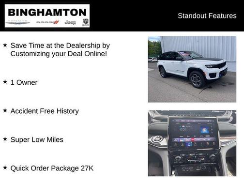 Bright White Clearcoat 2022 Jeep Grand Cherokee 4xe Trailhawk
