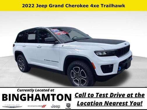 Bright White Clearcoat 2022 Jeep Grand Cherokee 4xe Trailhawk