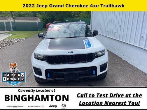 Bright White Clearcoat 2022 Jeep Grand Cherokee 4xe Trailhawk