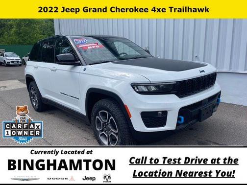 Bright White Clearcoat 2022 Jeep Grand Cherokee 4xe Trailhawk