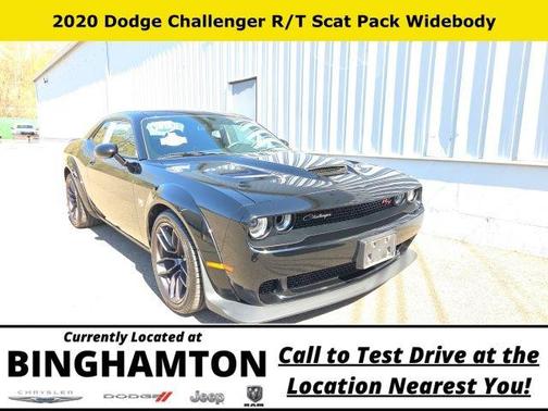 Pitch Black Clearcoat 2020 Dodge Challenger R/T Scat Pack