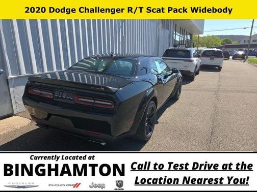 Pitch Black Clearcoat 2020 Dodge Challenger R/T Scat Pack