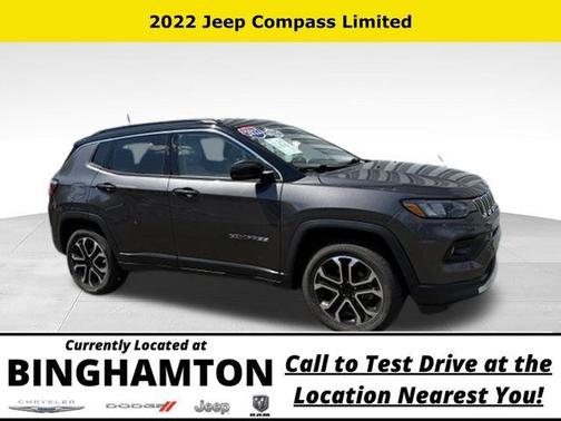 Granite Crystal Clearcoat Metallic 2022 Jeep Compass Limited