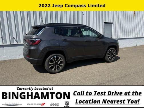 Granite Crystal Clearcoat Metallic 2022 Jeep Compass Limited