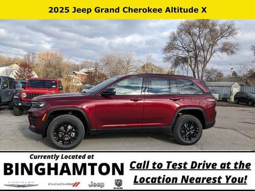 Velvet Red Pearlcoat 2025 Jeep Grand Cherokee Laredo