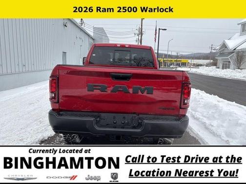 Molten Red Pearlcoat 2026 RAM 2500 Tradesman
