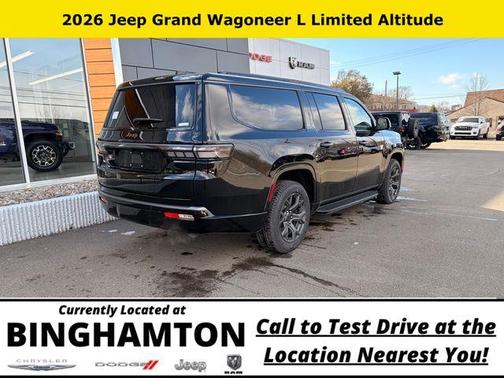 Gloss Black 2026 Jeep Grand Wagoneer L Limited
