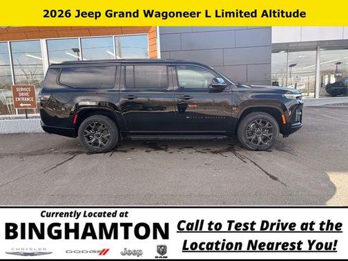 Gloss Black 2026 Jeep Grand Wagoneer L Limited