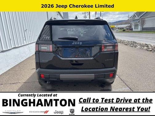 Diamond Black 2026 Jeep Cherokee LAREDO/LIMITED