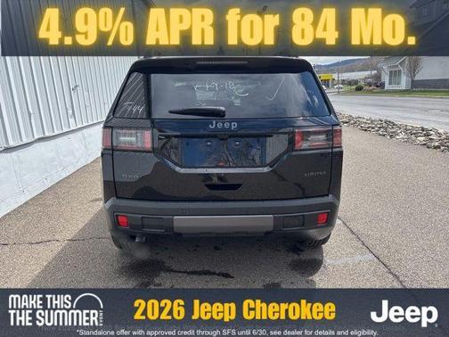Diamond Black 2026 Jeep Cherokee LAREDO/LIMITED