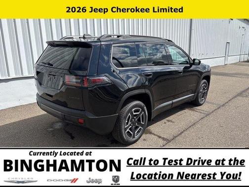 Diamond Black 2026 Jeep Cherokee LAREDO/LIMITED
