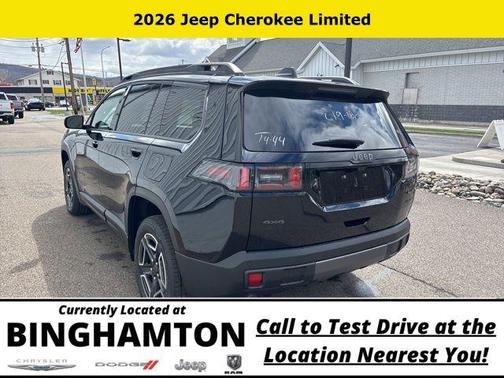 Diamond Black 2026 Jeep Cherokee LAREDO/LIMITED