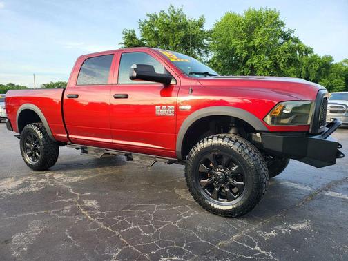 Red 2015 RAM 2500 Tradesman