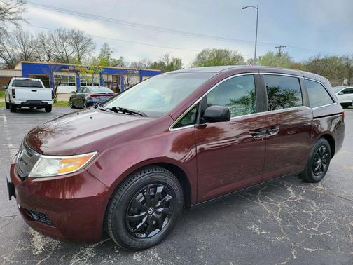 Burgundy 2011 Honda Odyssey LX
