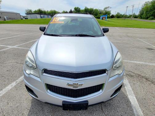 Silver 2015 Chevrolet Equinox LS