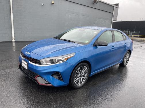 Sporty Blue 2022 Kia Forte GT-Line