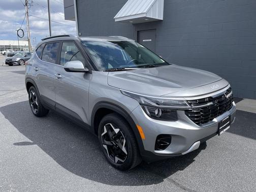Steel Gray 2024 Kia Seltos EX
