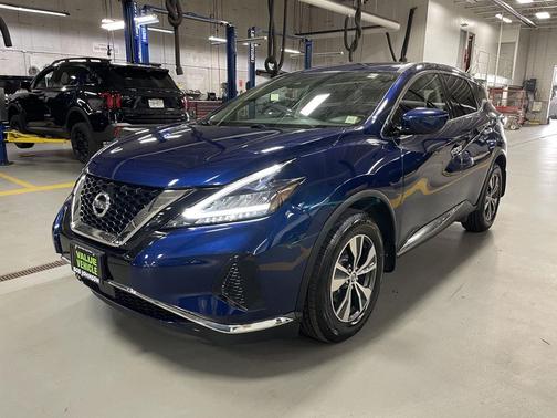 Deep Blue Pearl 2021 Nissan Murano S Intelligent AWD