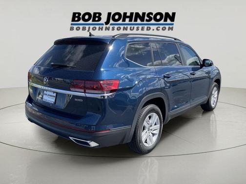 Tourmaline Blue Metallic 2021 Volkswagen Atlas 2.0T S
