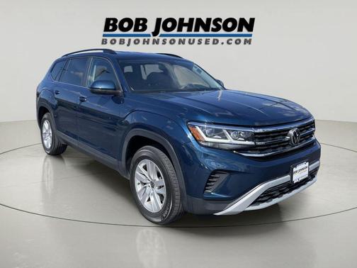 Tourmaline Blue Metallic 2021 Volkswagen Atlas 2.0T S