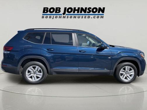 Tourmaline Blue Metallic 2021 Volkswagen Atlas 2.0T S