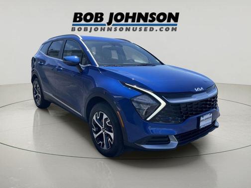 Sapphire Blue 2023 Kia Sportage EX