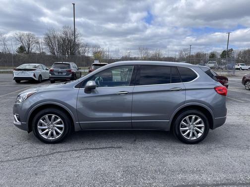 Satin Steel Metallic 2020 Buick Envision AWD Essence