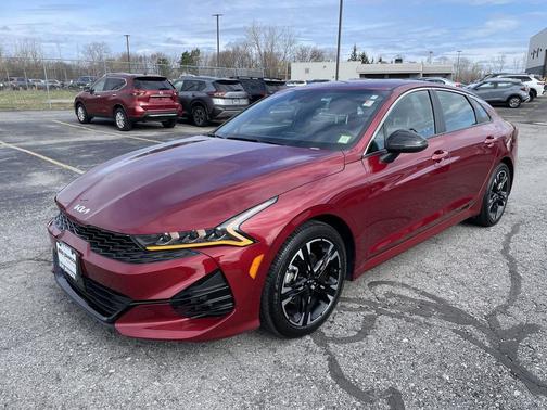 Passion Red 2024 Kia K5 GT-Line