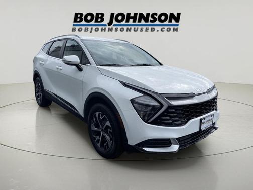 Snow White Pearl 2023 Kia Sportage Hybrid EX