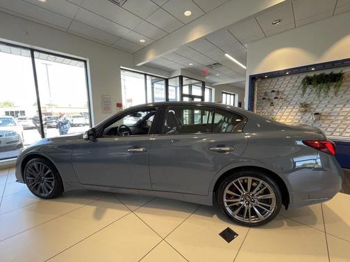 Slate Gray 2023 INFINITI Q50 3.0t RED SPORT 400