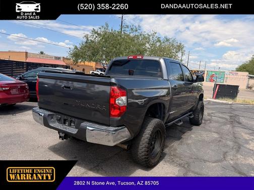 Magnetic Gray Metallic 2014 Toyota Tundra CrewMax 5.7L FFV V8 6-Spd AT SR5 (Natl)