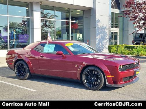 Octane Red Pearlcoat 2020 Dodge Challenger R/T Scat Pack Widebody