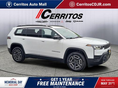 Bright White Clearcoat 2026 Jeep Cherokee Limited