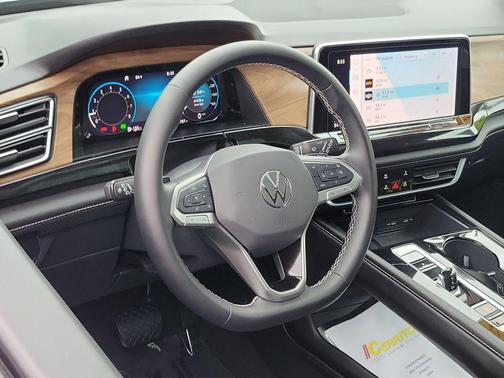 Gray 2025 Volkswagen Atlas 2.0T SE w/Technology
