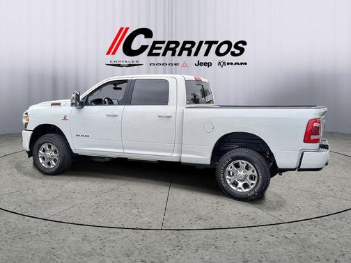 Bright White Clearcoat 2024 RAM 2500 Laramie Crew Cab 4x4 6'4' Box