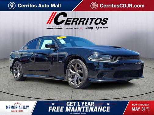 Pitch Black Clearcoat 2019 Dodge Charger R/T