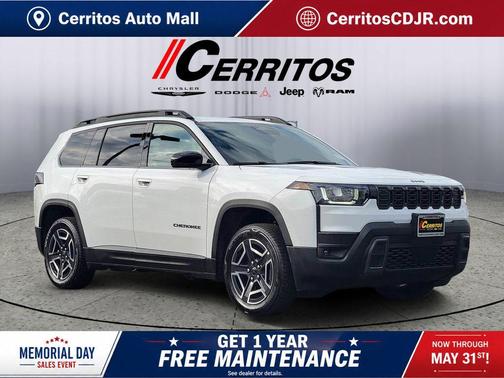 Bright White Clearcoat 2026 Jeep Cherokee Limited