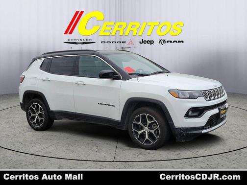 Bright White Clearcoat 2024 Jeep Compass Limited