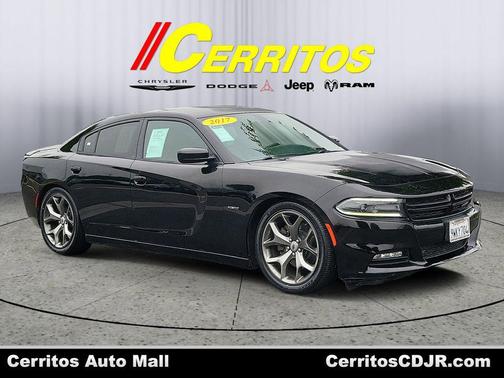 Pitch Black Clearcoat 2017 Dodge Charger R/T